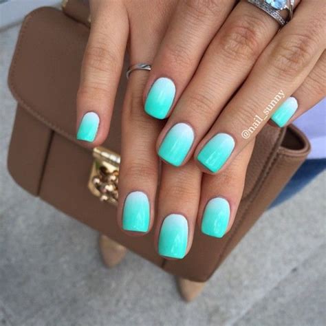 +7 (916)743-1-777MOSCOW on Instagram: “Мятный OMBRE , мастер Самара ...