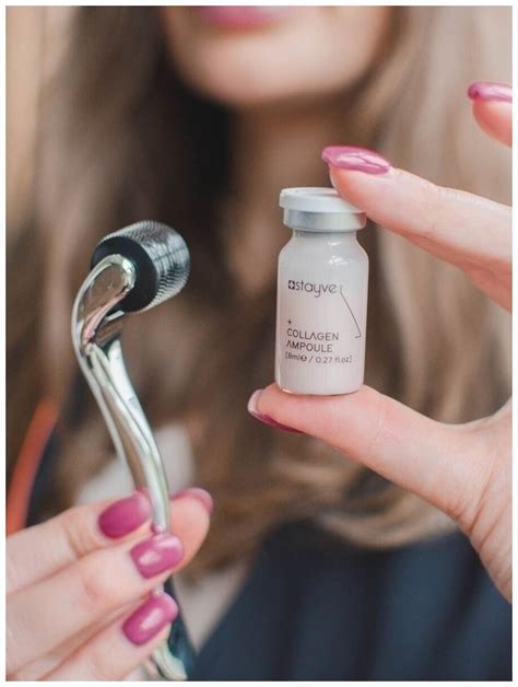 Stayve Collagen Ampoule сыворотка коллаген для лица под мезороллер ...