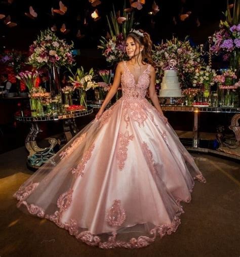 on 15yrs party | Wedding dress guide, Evening dresses long, Party ...