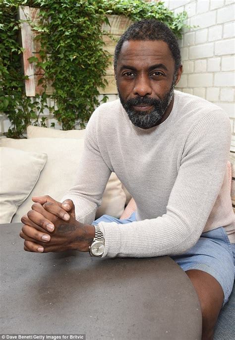 Idris Elba works casual style for Purdey's campaign launch | Idris elba ...