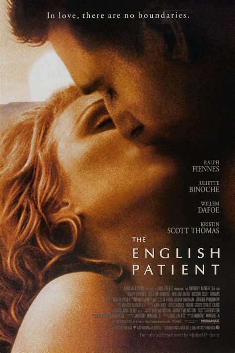 イングリッシュ・ペイシェント (1996) - ポスター画像 — The Movie Database (TMDB)