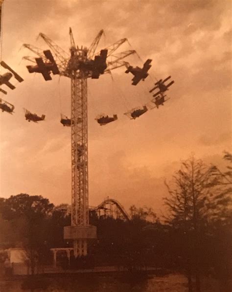 The 1st day of operation for The Barnstormer ride at Opryland USA