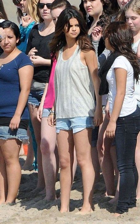 DISNEY STAR UNIVERSE: Selena Gomez 'Who Says' Video Shoot At Beach