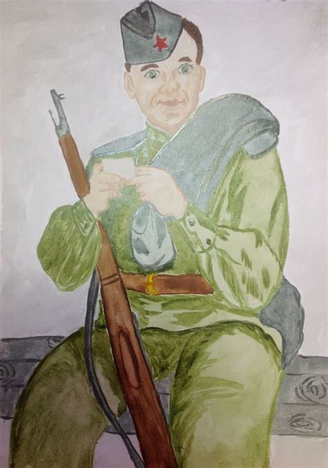 Рисунки на военную тематику для детей - Рисунки для срисовки