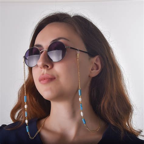 glasses chain mask chain gold glasses chain eyeglass holder