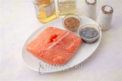 Лосось в медово-горчичном соусе — рецепт с фото пошагово