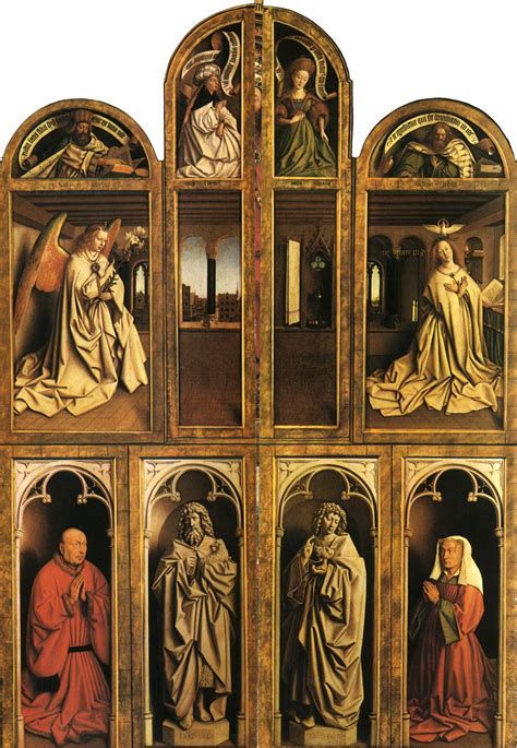 Dismal Arts: Jan van Eyck - The Ghent Altarpiece, 1432