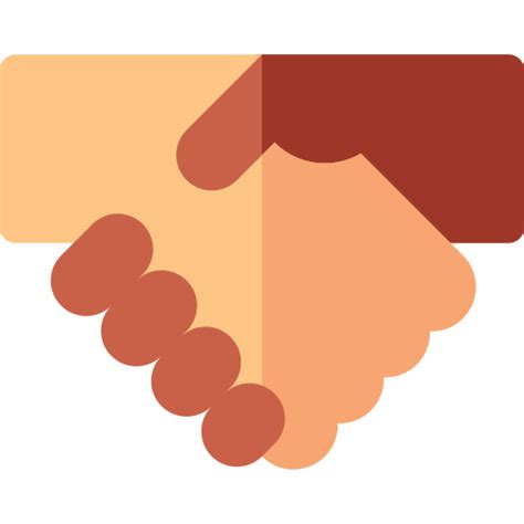 Handshake Basic Rounded Flat icon