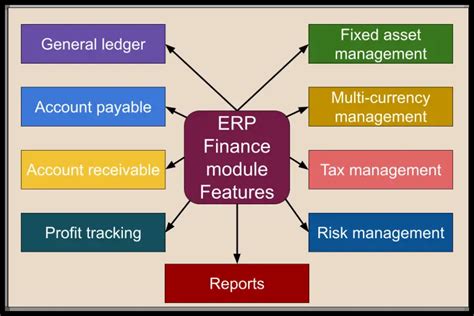 erp finance module  types  reports   features
