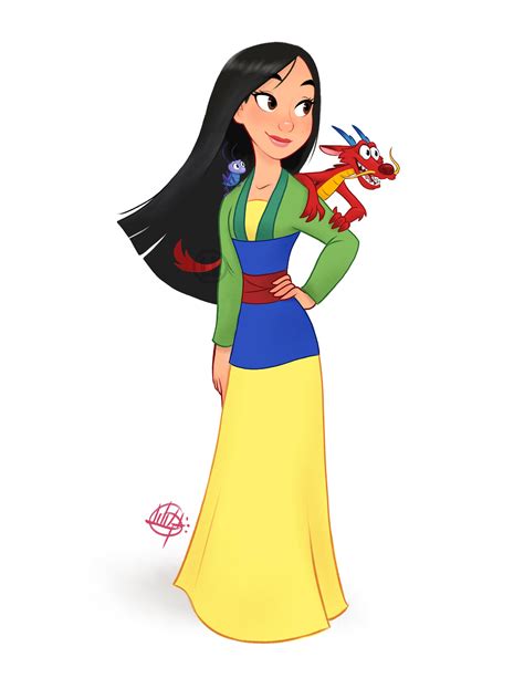 #89061 - safe, artist:luigil, cri-kee (mulan), fa mulan (mulan), mushu