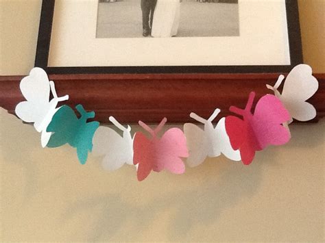 butterfly garland | Butterfly garland, Garland, Art classes