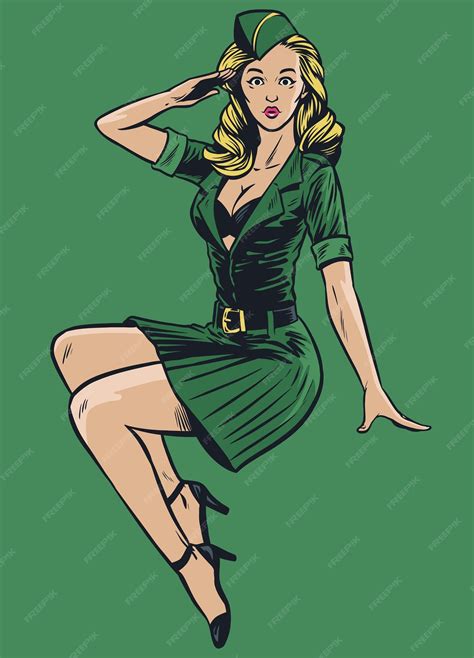 Pin Up Drawing