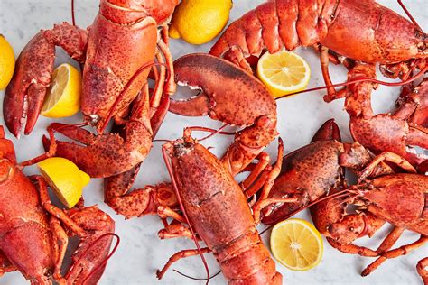 Cooked Lobsters