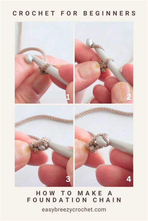 How To Start A Crochet Chain Stitch | Easy Breezy Crochet