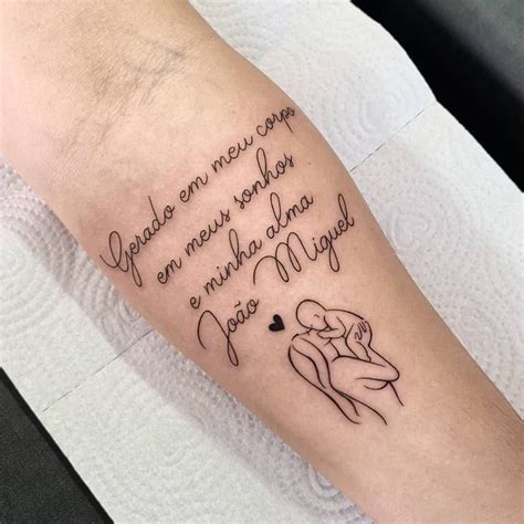 Tatuagem Sobre Mãe - Tatuagem mãe e filho: 55 ideias para eternizar o amor incondicional ...