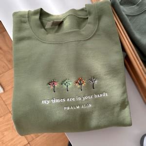 Psalm 31 | Bible Verse Shirt, Christian Sweatshirt Embroidered, Faith ...