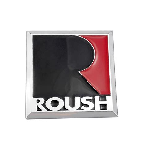 3D Metal R Roush Sticker Rear Trunk Decals Badge Emblem Auto ...