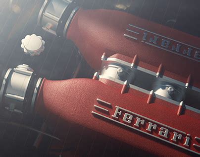 engine bay full cg behance
