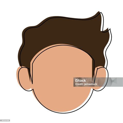 avatar  wajah manusia ilustrasi stok  gambar