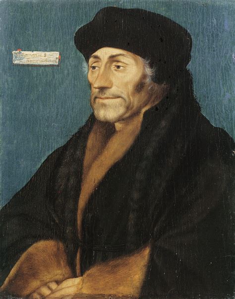 Hans Holbein the Younger - Erasmus of Rotterdam