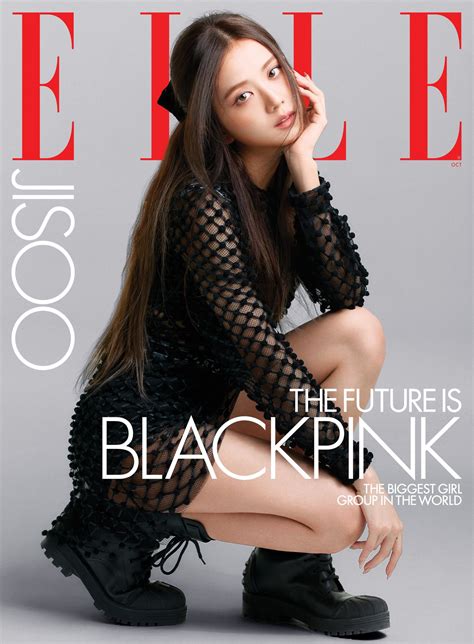 200917 BLACKPINK on The Cover of ELLE US October Issue (JISOO Ver.) : r ...