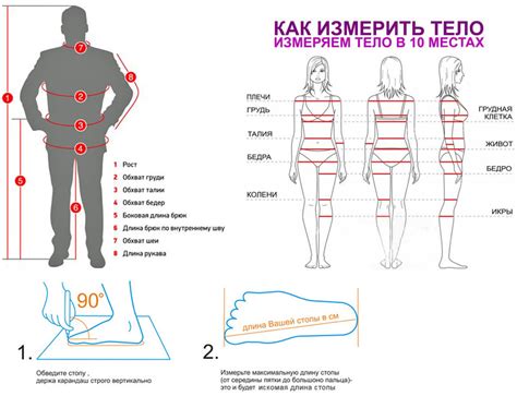 Таблица размеров на Алиэкспресс