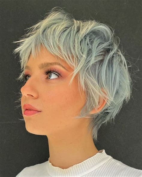 trendy short shag haircuts   hair adviser thick hair