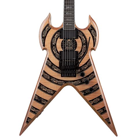Wylde Audio Warhammer FR Norse Dragon Bullseye Electric Guitar Rawtop