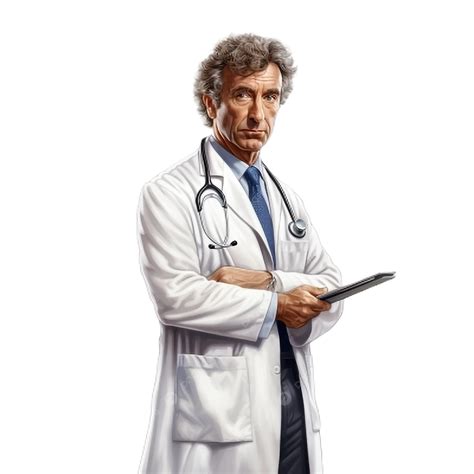 Real Doctor White Background, 3d, Clipart, Cartoon PNG Transparent