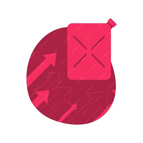 Premium Vector | Increase in fuel prices illustration about the