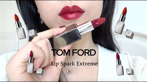 NEW! Tom Ford Lip Spark Extreme swatch (new shades included) | Havoc