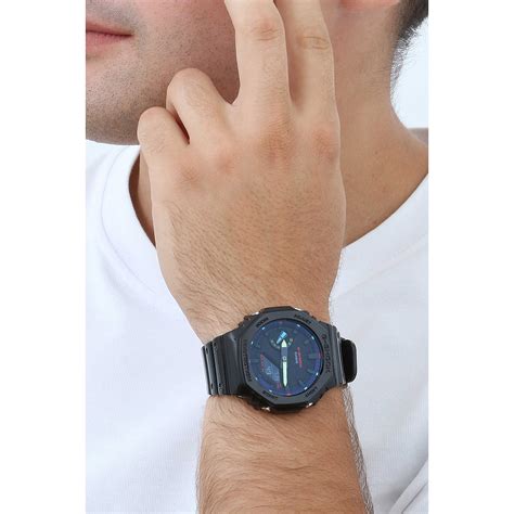 watch multifunction man G-Shock GA-2100RGB-1AER multifunction G-Shock