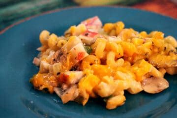 Crab and Pasta Casserole Recipe