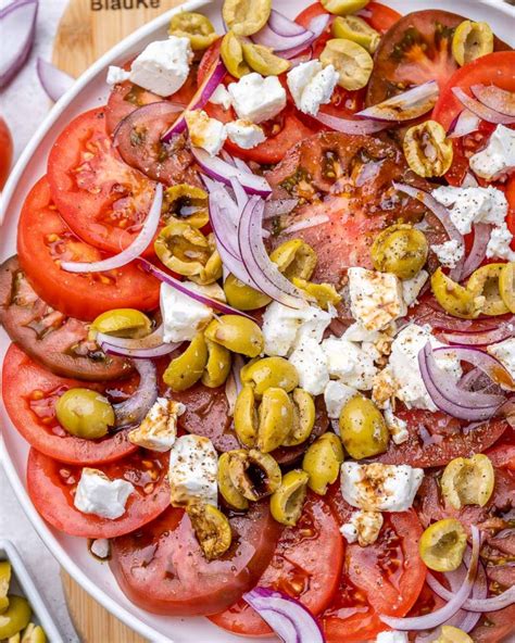 Sliced Garden Tomato Salad | Clean Food Crush