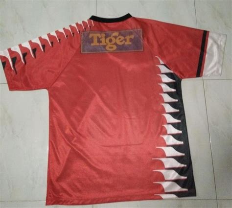 singapore home football shirt  sponsored  tiger