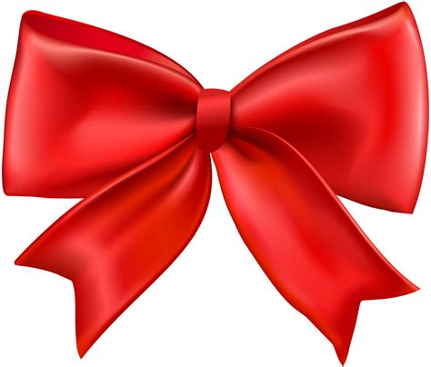 red bow decoration transparent png clip art image gift ribbon clipart
