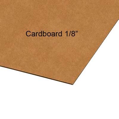 Cardboard 1/8 Inch