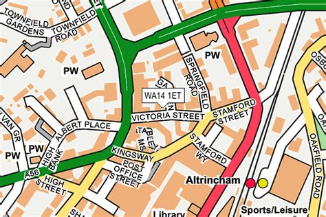 WA14 1ET maps, stats, and open data