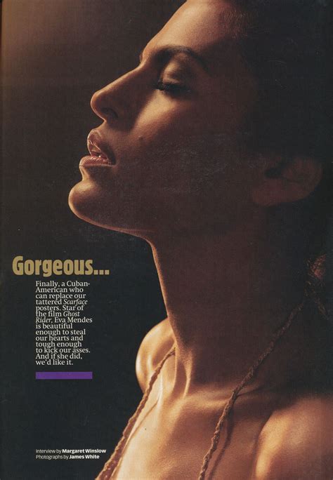 Best from the Past – EVA MENDES in Maxim Magazine, February 2007 ...