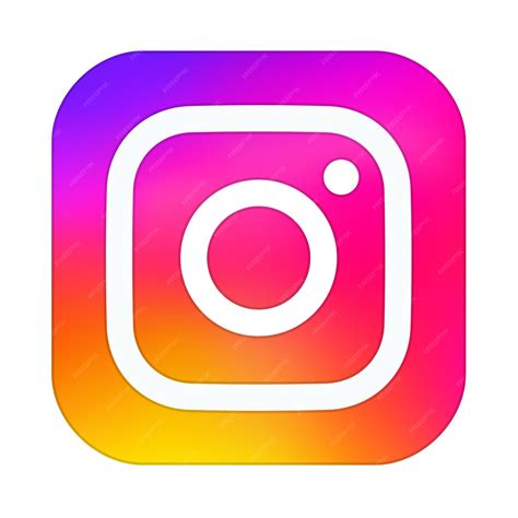 Premium Vector | Instagram app icon Social media logo Vector illustration