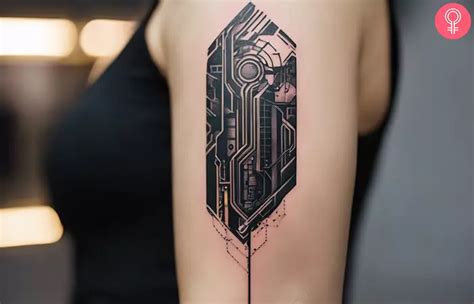 8 Cyberpunk Tattoos: Futuristic Ink Art For Tech Enthusiasts