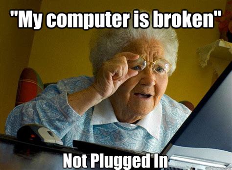 "My computer is broken" Not Plugged In - Grandma finds the Internet ...