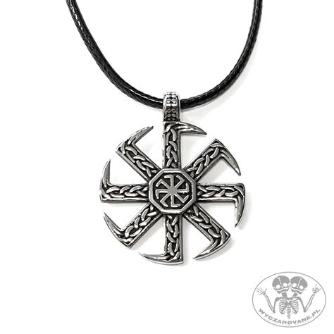 wisior kolowrot slowianski symbol kolovrat swarga