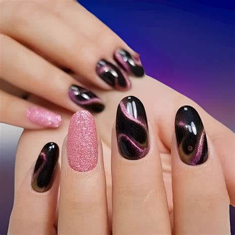 cat eye nails  magnetic designs   lavis lds  nails supply
