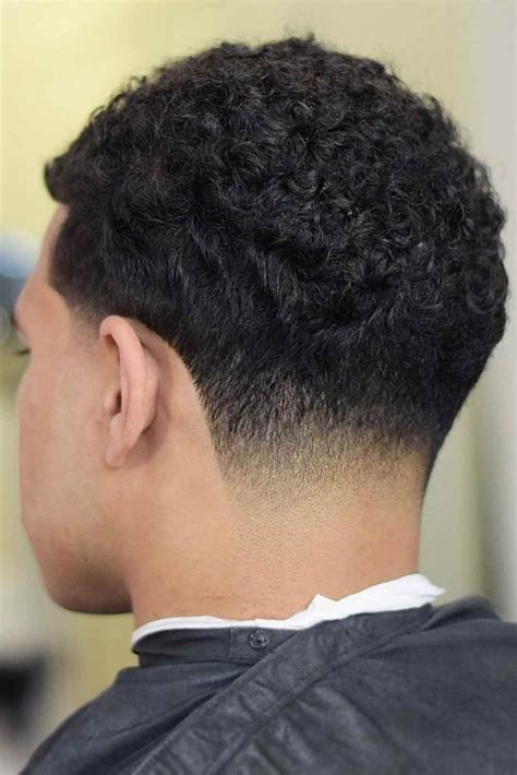 taper fade curly hair ideas  elevate