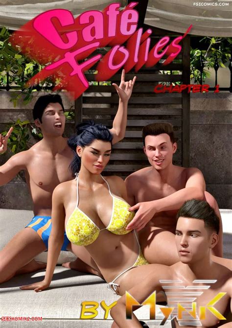 💚 Porn comic Cafe Folie. Chapter 1. Mynkx Sex comic runs a cafe 💚