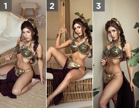 Slave Leia Cosplay Print - 8.5x11 - Etsy