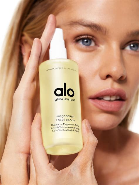 reviewed alo yogas  glow system beauty    wear