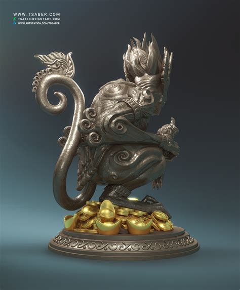 Demon statue - Zbrush Sculpture | Tsaber