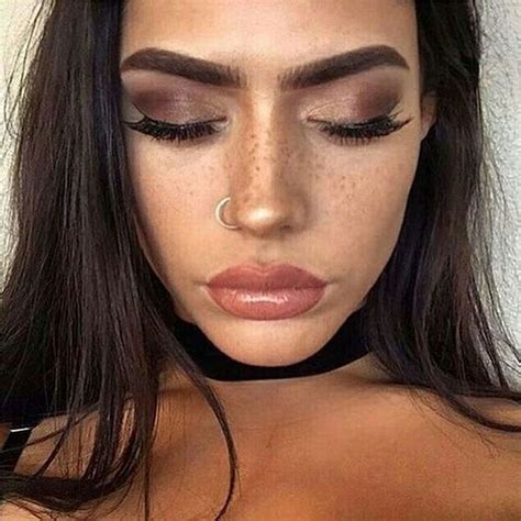 43 Cute Nose Makeup Ideas For This Year